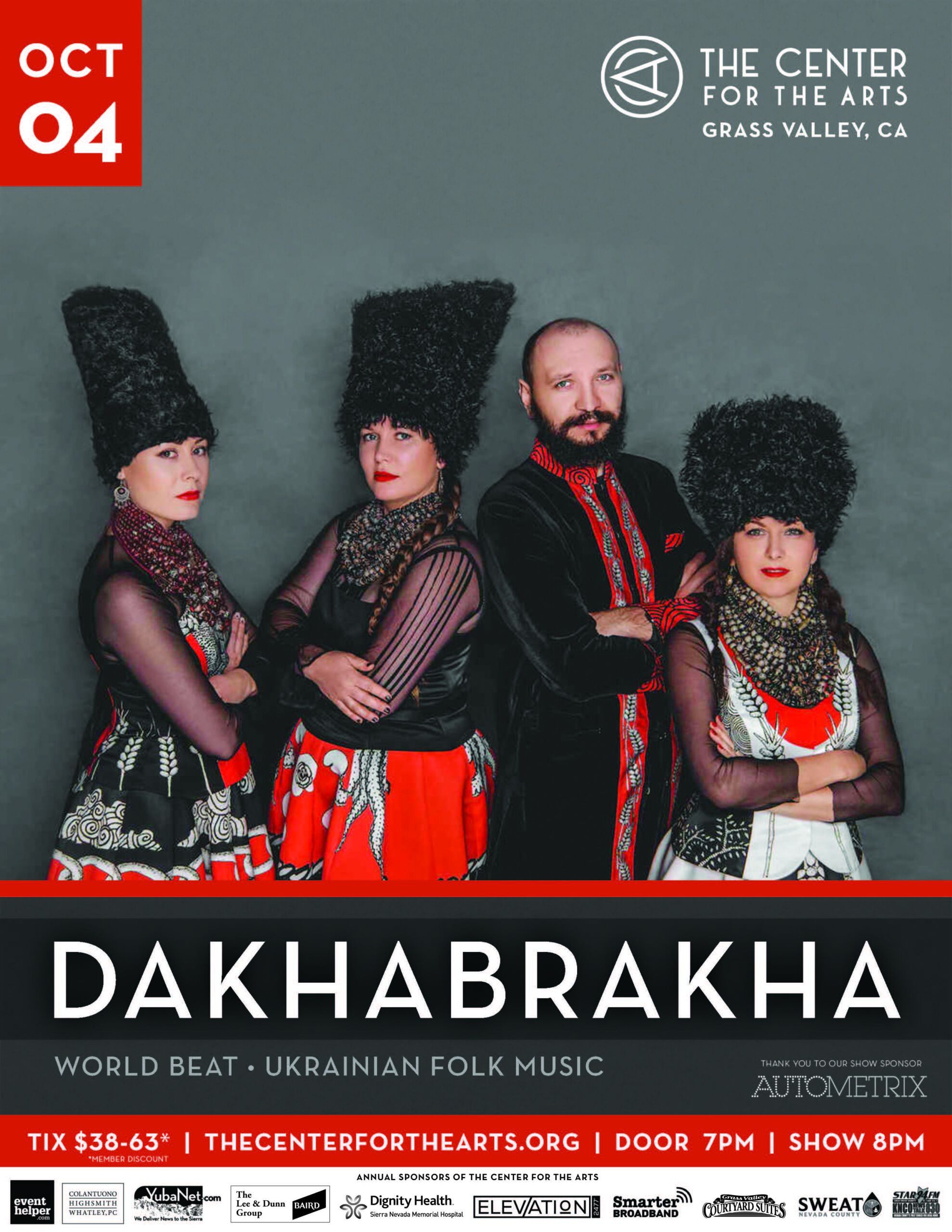 Autographed Dakhabrakha Poster and CFTA Membership